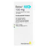 べロックゾック Beloc ZOK、メトプロロール100mg トルコ製